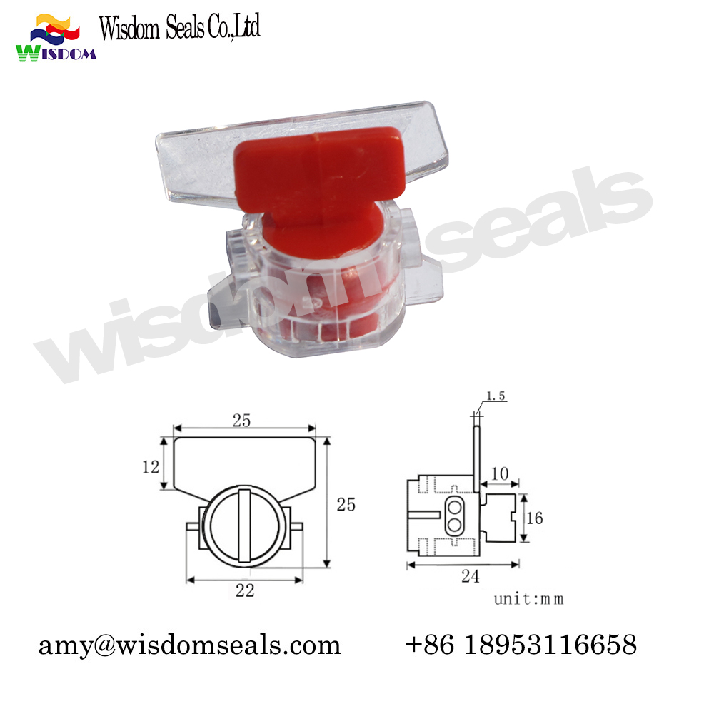  WDM-MS103  electronic meter seal Adjustable electronic security water meter seal