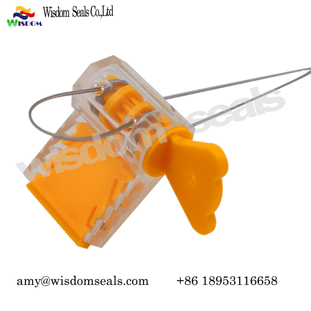  WDM-MS108 high quality  Electric Meter Security Seals Twist tight Plastic meter Seals
