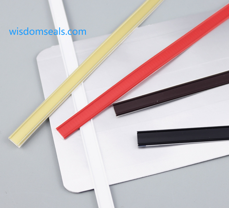 WDM-BC006  7mm or 8mm Plastic Clip Band/Double Wire Twist Tie/ Fast Food Clipband Original Twist Tie for food Packaging